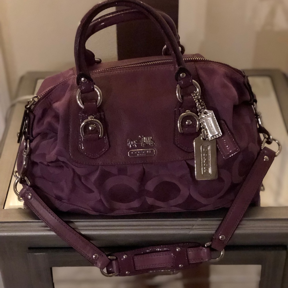 Satchel Coach Lavender